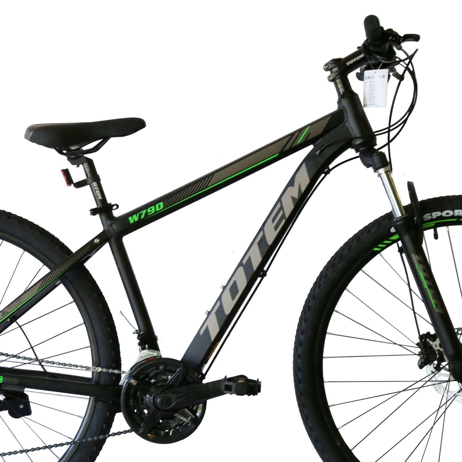 BICICLETA TOTEM MTB ARO 27.5*17 MOD W790 COLOR NEGRO-3