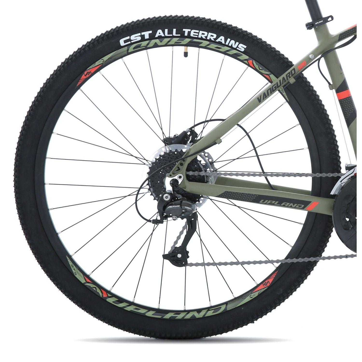 BICICLETA UPLAND MTB ARO 29*17.5 MOD VANGUARD 500 COLOR VERDE-3