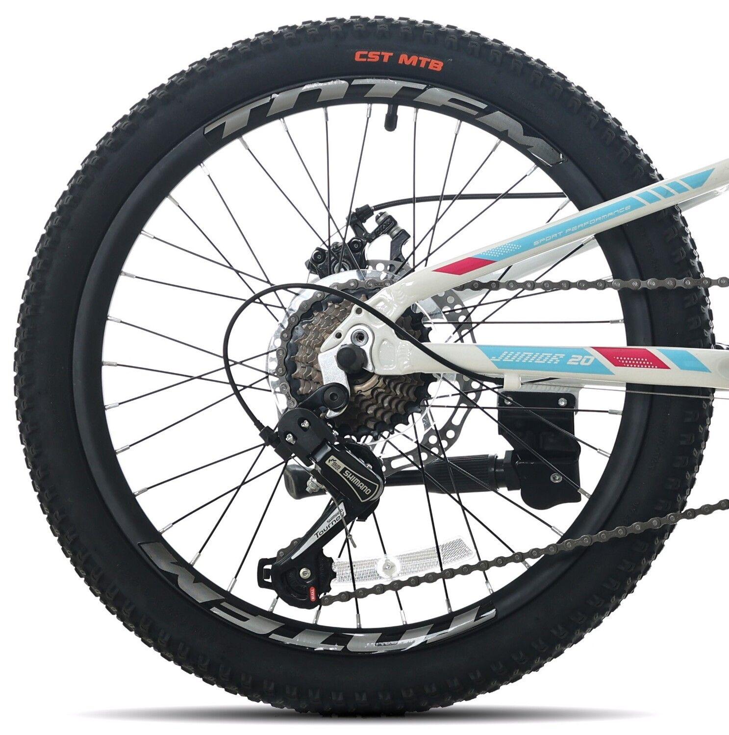 BICICLETA TOTEM MTB ARO 20 MODELO 1100 BLANCO-4