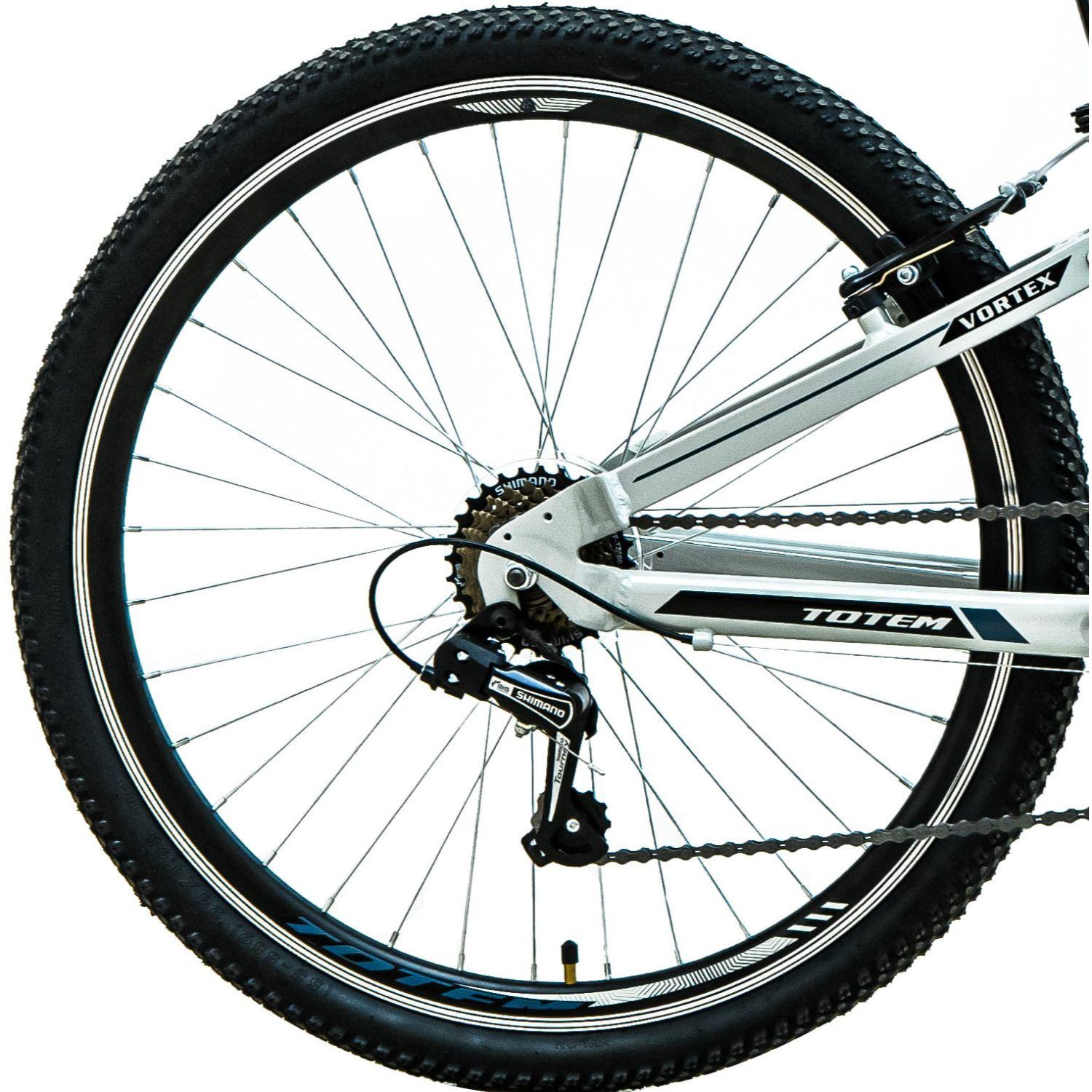 BICICLETA TOTEM MTB ARO 26 MODELO VORTEX  COLOR GRIS-3