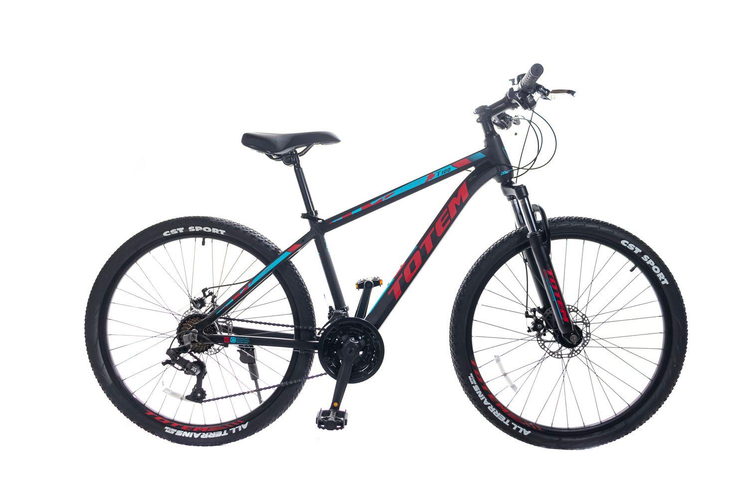 BICICLETA TOTEM MTB ARO 26  MODELO T100 COLOR NEGRO-0