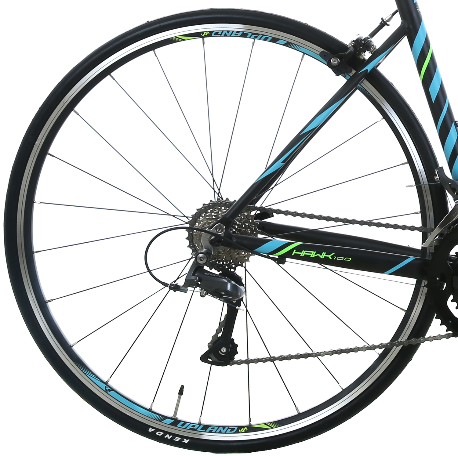 BICICLETA DE RUTA UPLAND HAWK 100 TALLA 700*52 NEGRO-4