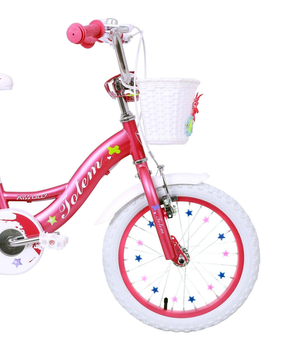 BICICLETA TOTEM NIÑA ARO 16 MISS LILLY COLOR FUCSIA-3