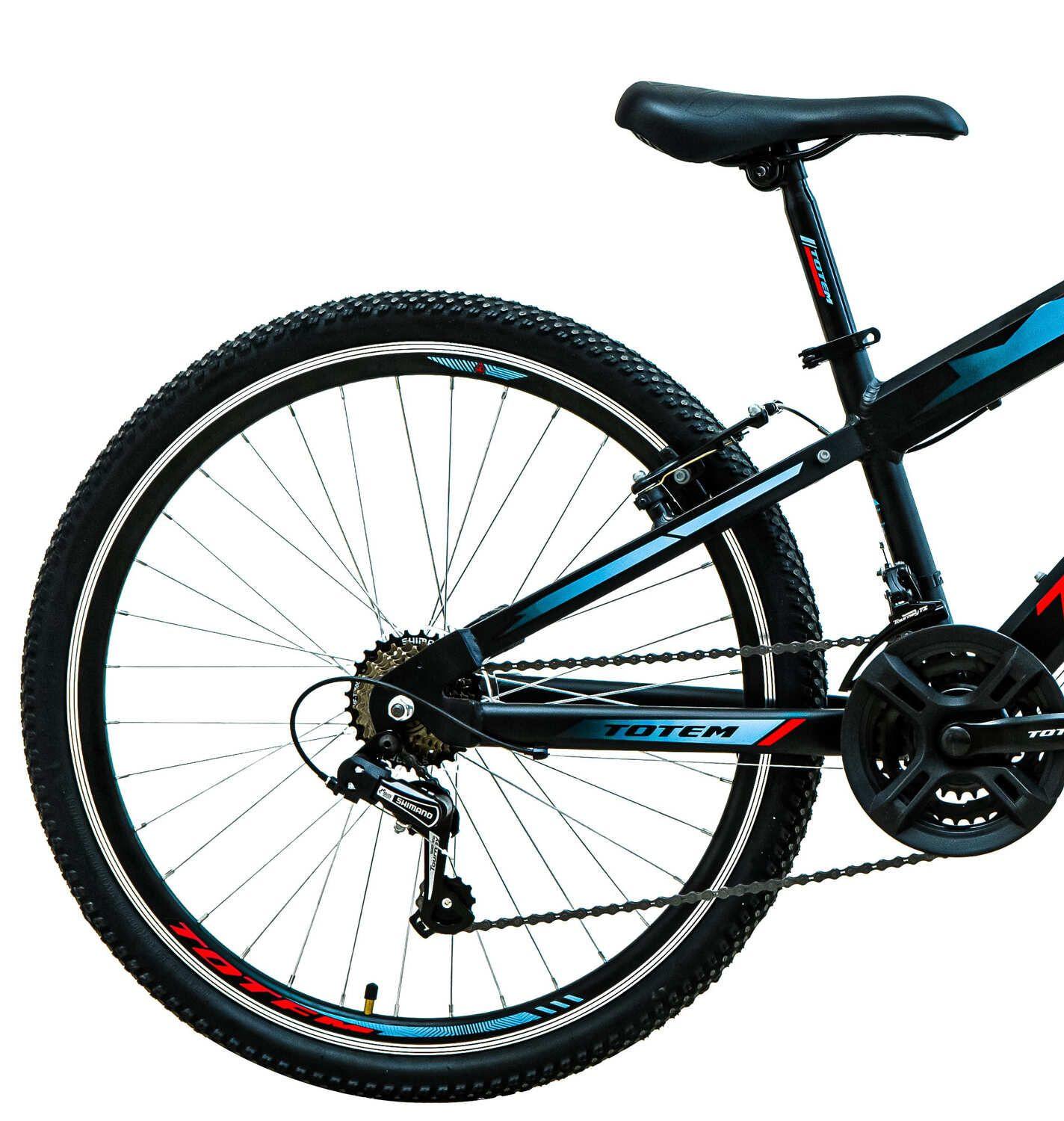 BICICLETA TOTEM MTB ARO 26 MODELO VORTEX  COLOR NEGRO-1