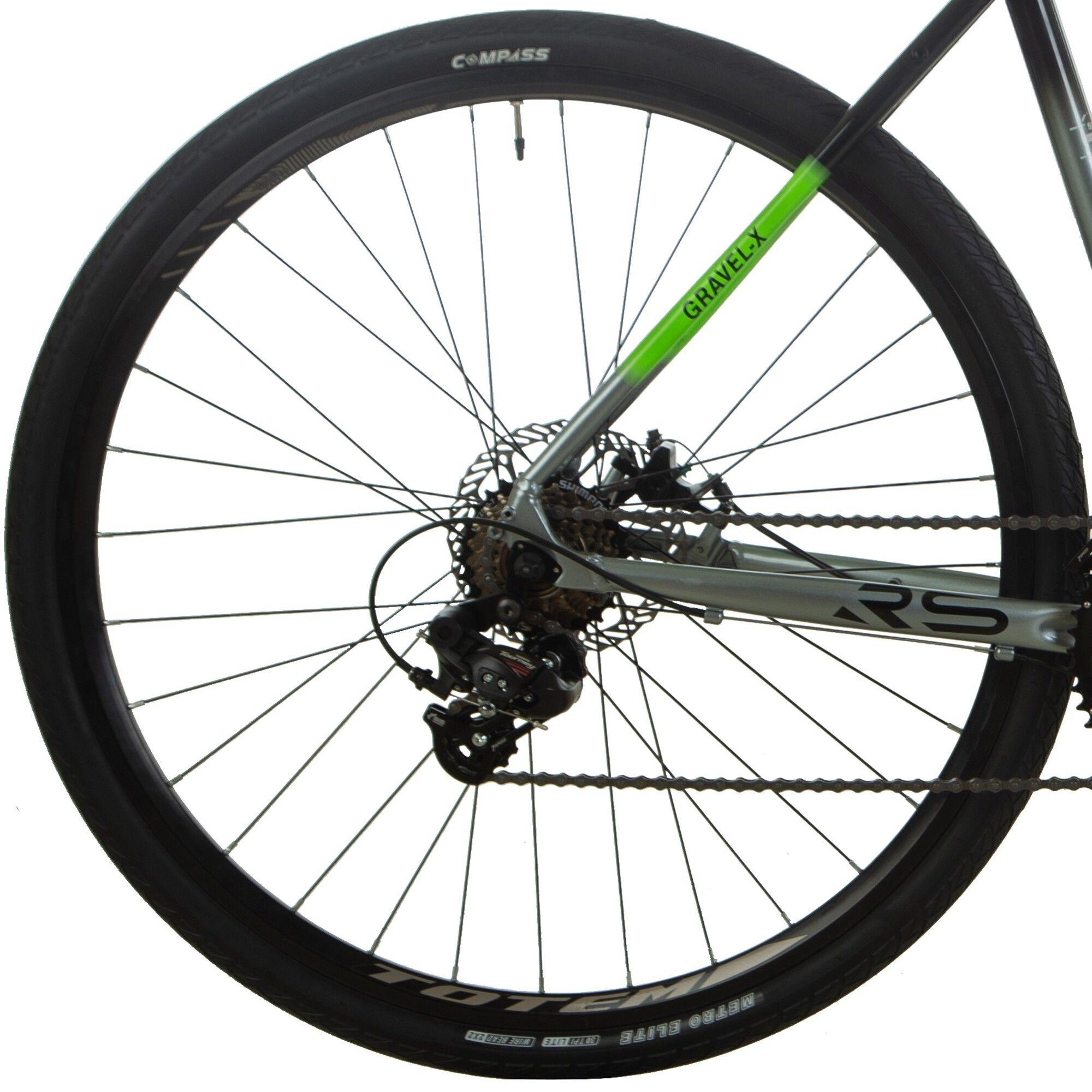 BICICLETA GRAVEL TOTEM 700*52 GRAVEL-X COLOR GRIS-4
