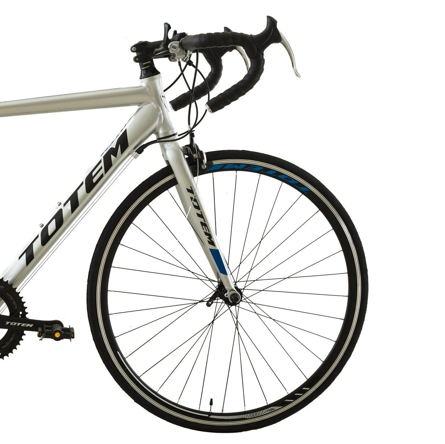 BICICLETA DE RUTA TOTEM 700*52 MNX GRIS PLATEADO-2