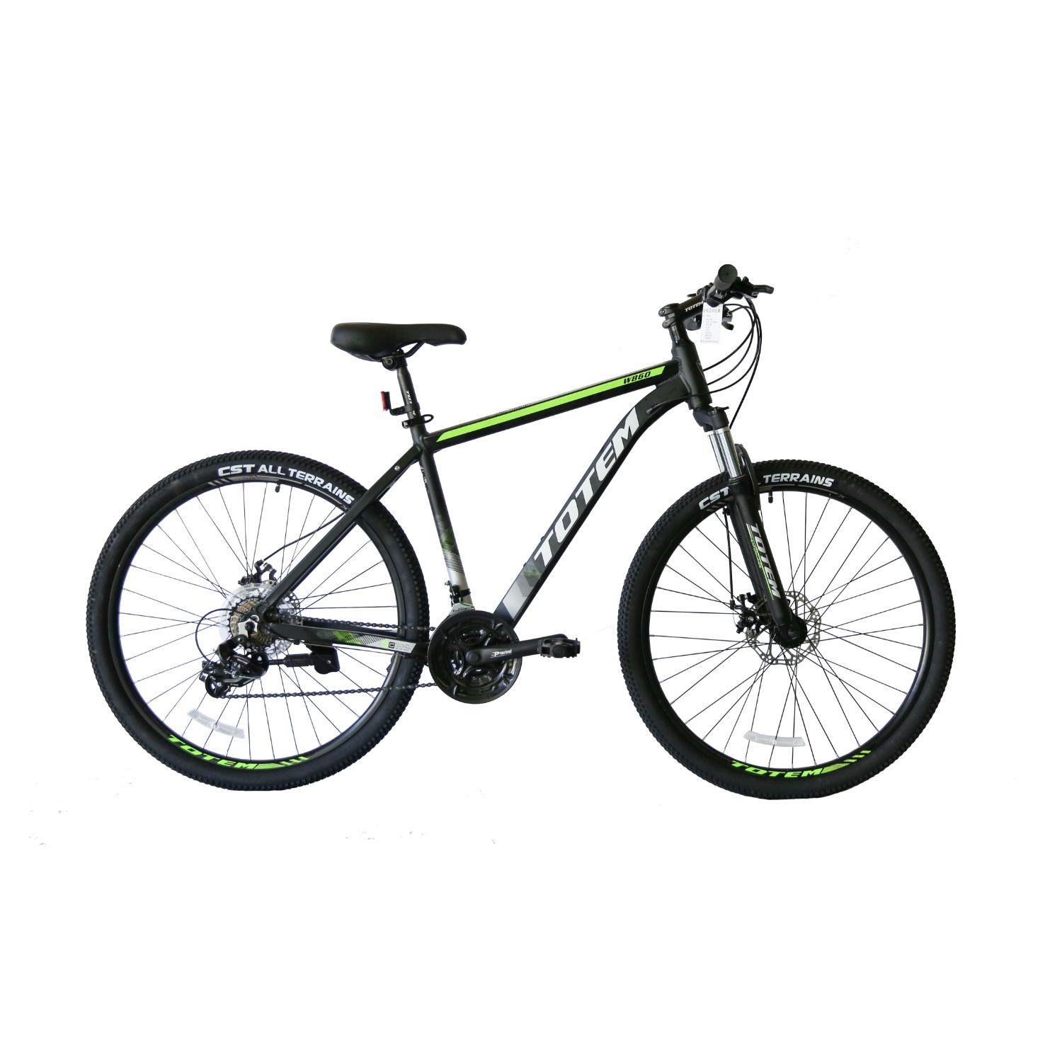 BICICLETA TOTEM MTB ARO 29x17 MOD W860 COLOR NEGRO-0