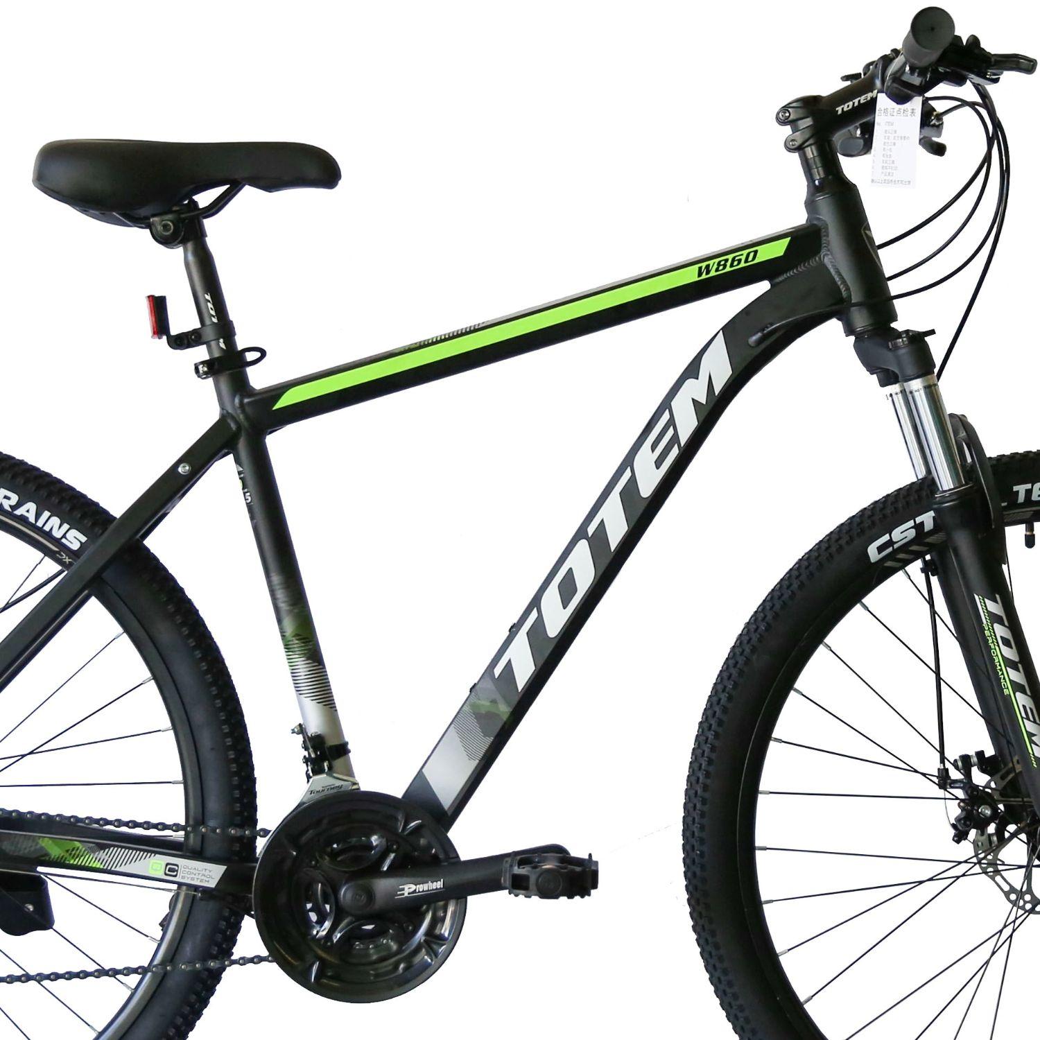BICICLETA TOTEM MTB ARO 29x17 MOD W860 COLOR NEGRO-3