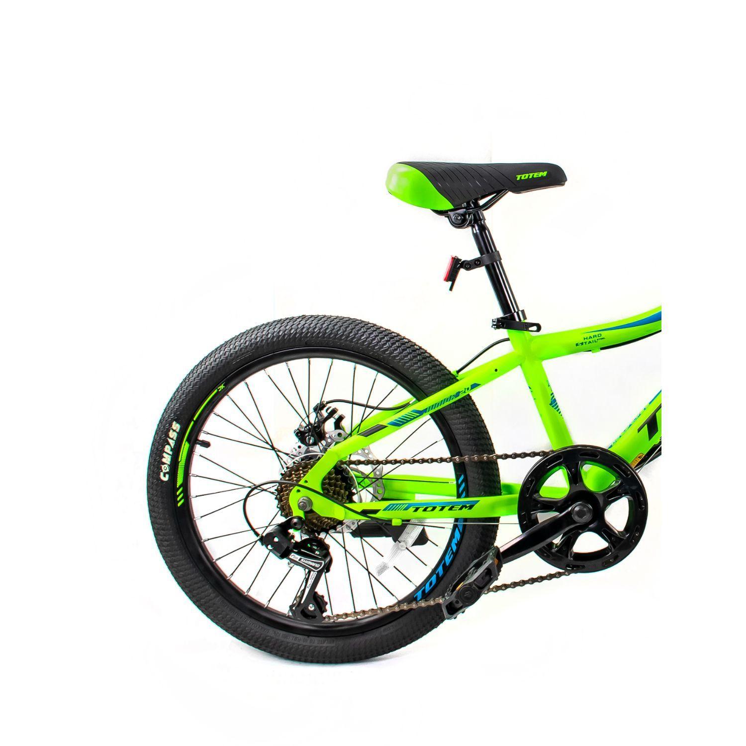 BICICLETA TOTEM MTB ARO 20 MOD 1100 COLOR VERDE-1