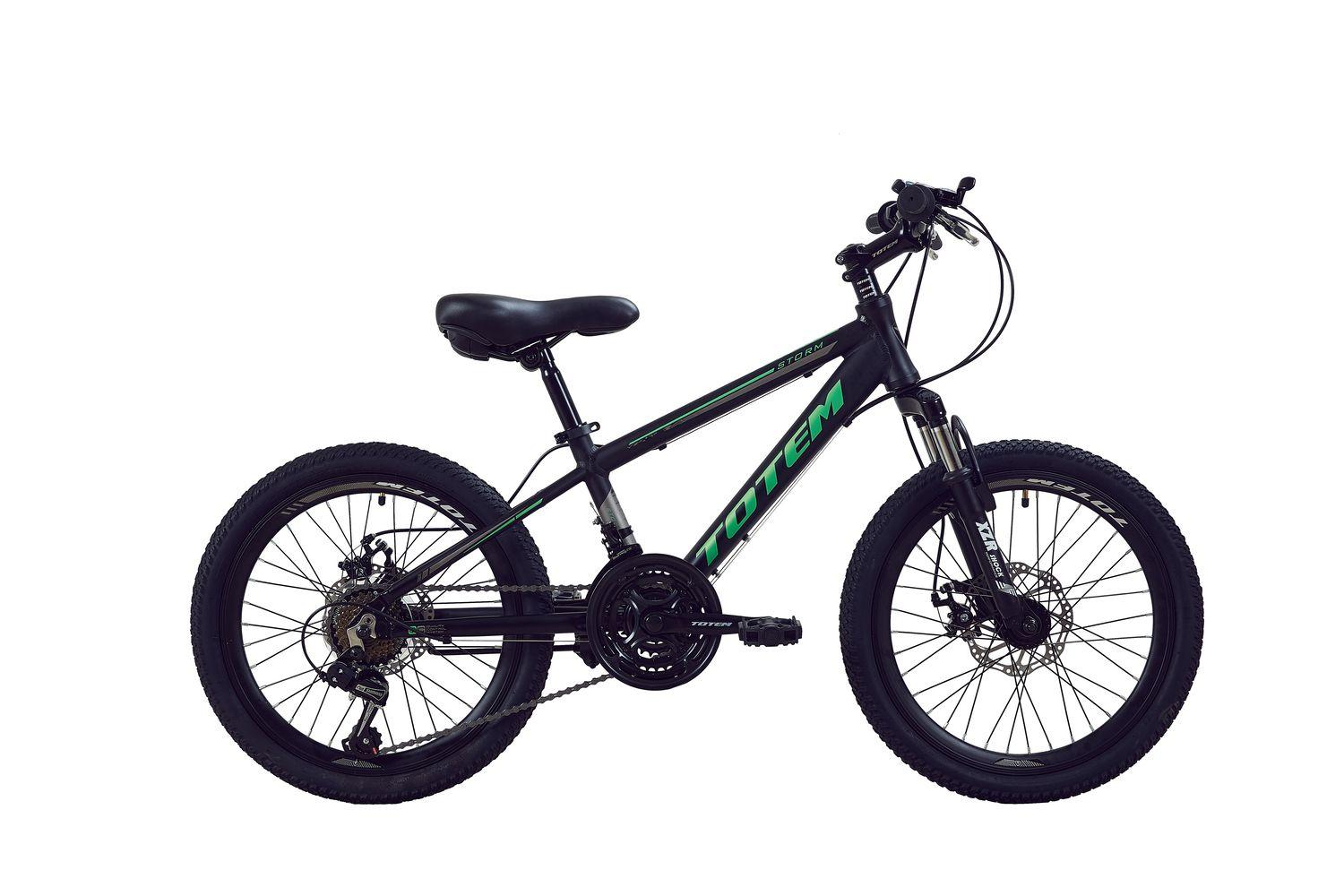 BICICLETA TOTEM MTB ARO 20 MODELO STORM PRUEBA NEGRO-1