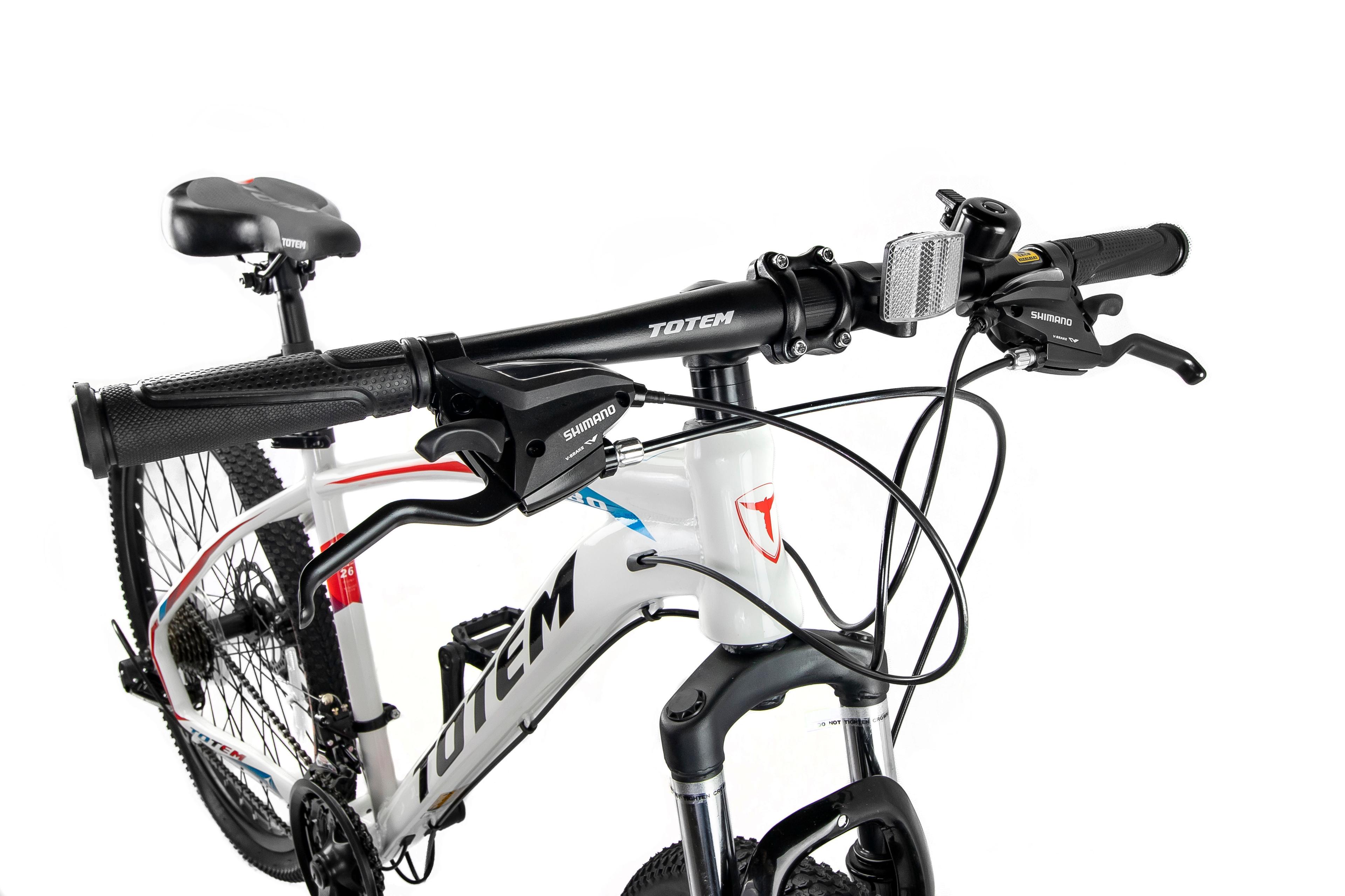 BICICLETA TOTEM MTB ARO 26 MODELO Y580-26 BLANCO-3
