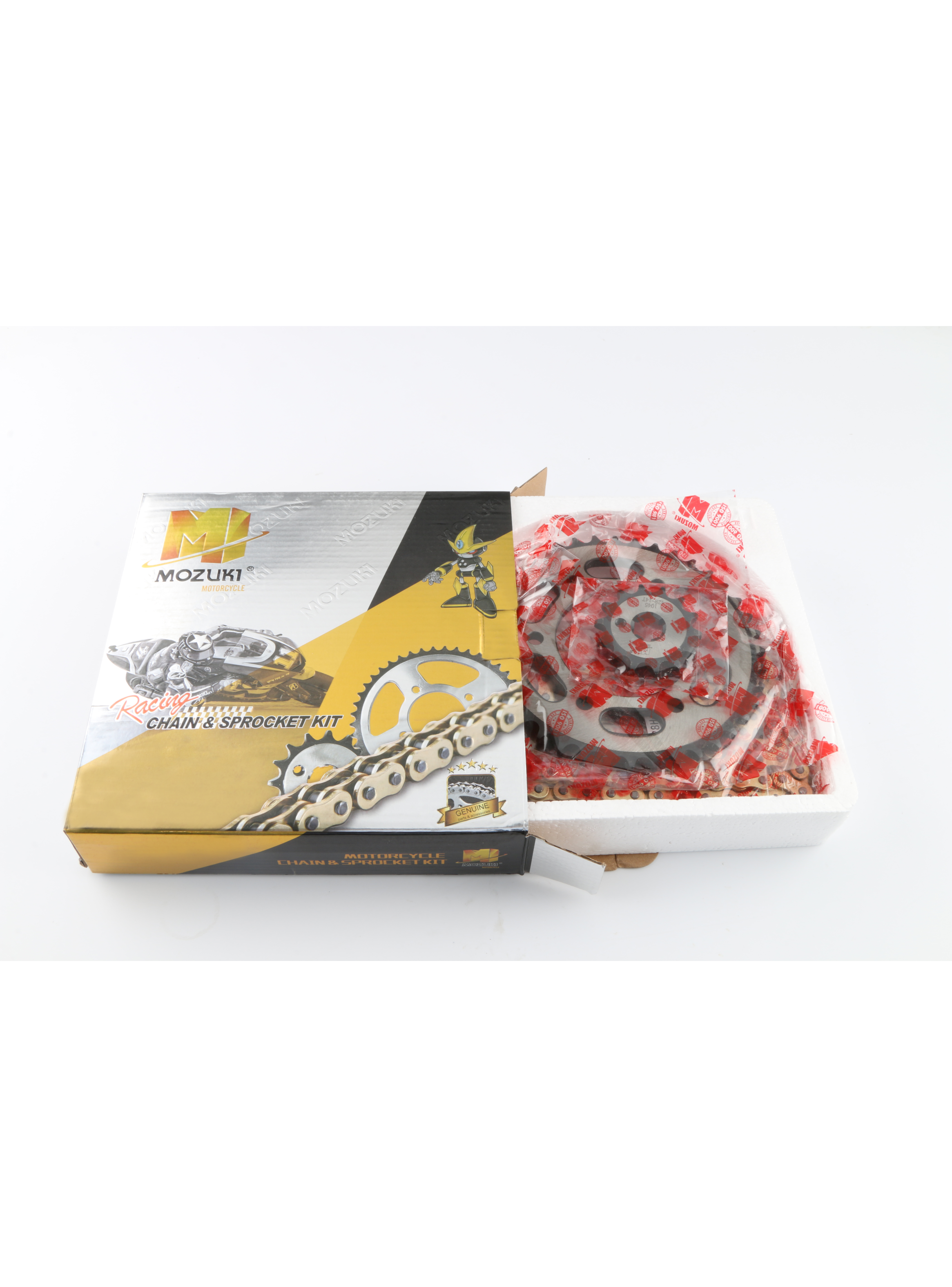 KIT DE TRANSMISION YAMAHA FZ16 40T/14T 428H-132L -2