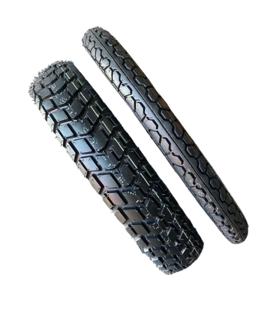 NEUMATICOS MOTO SUZUKI GN125 2.75-18 Y 110/90-16-1