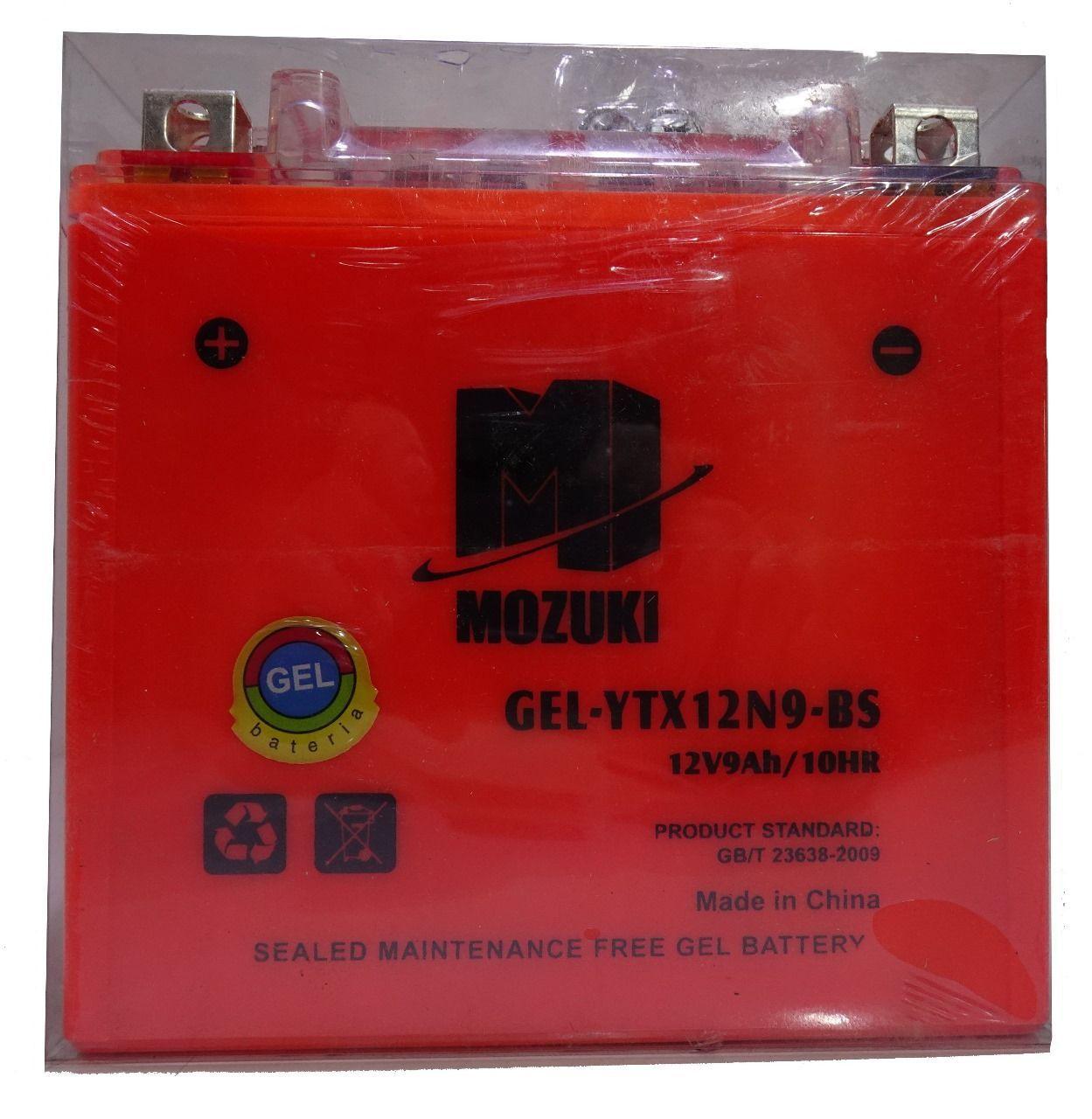 BATERIA GEL MOTO 12V 9AH YTX12N9BS MOZUKI-1