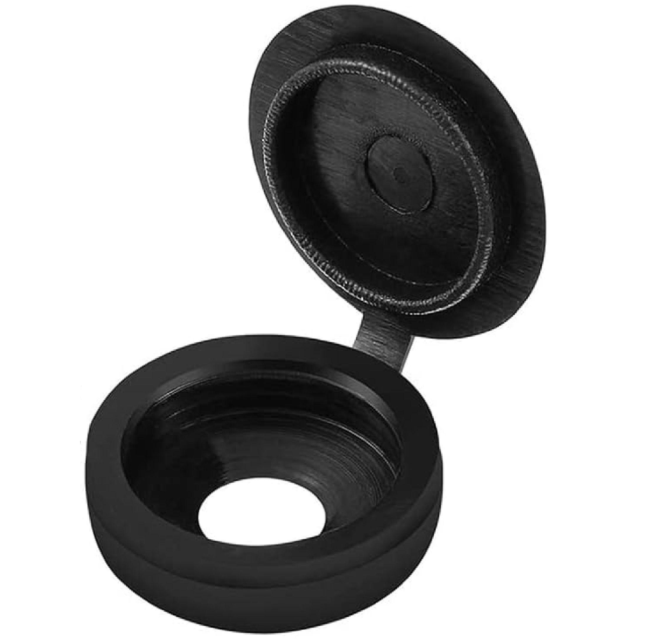Tapa de Plástico para Tornillos Clavos Negro x 50 Unid.-0