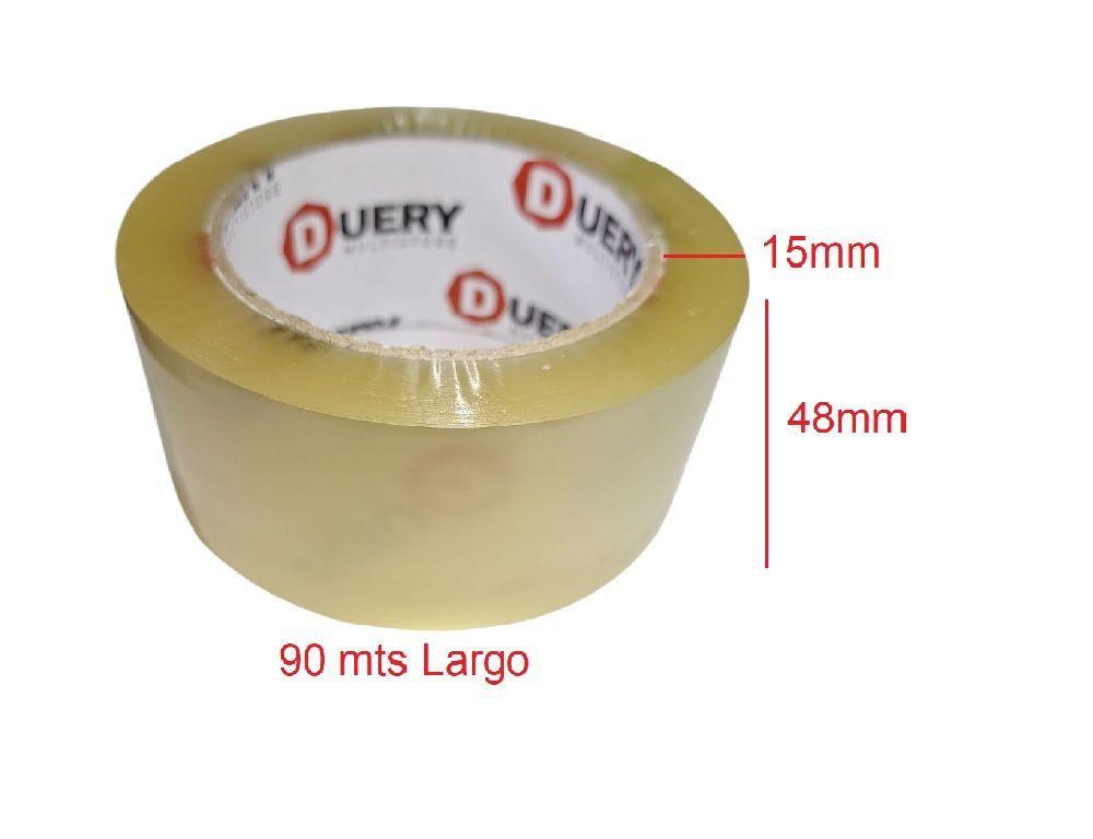Cinta Embalaje Extra Fuerte 50mic Transparente X 6 Unid.-2