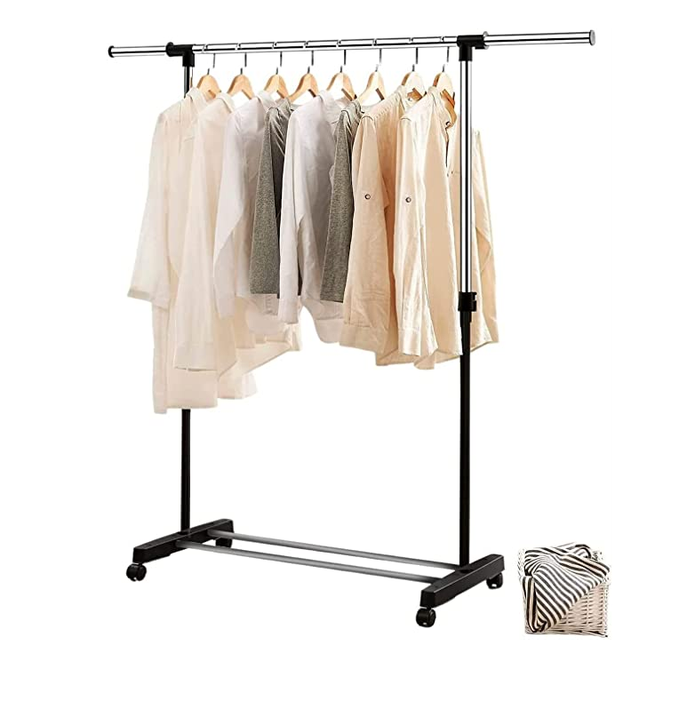 Perchero Colgador Exhibidor De Ropa Con Ruedas SIMPLE-2