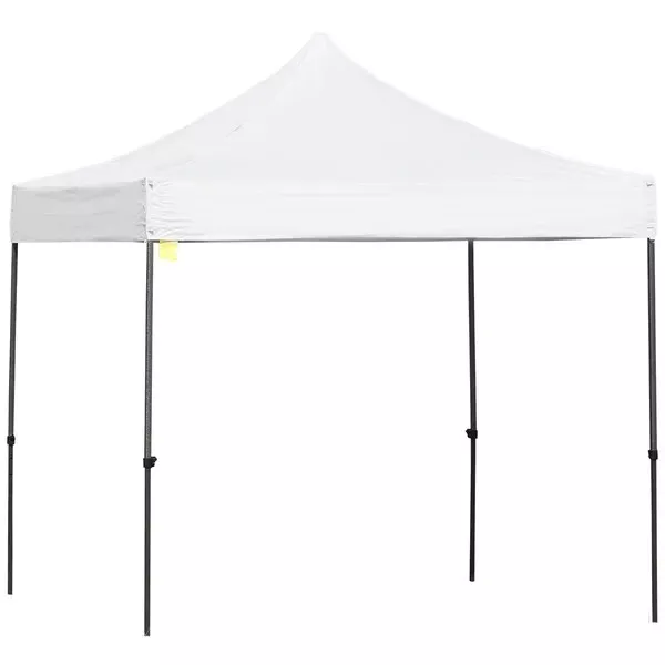 Toldo Plegable 2x2 MTS Lona Oxford engomada Blanca Impermeable-0