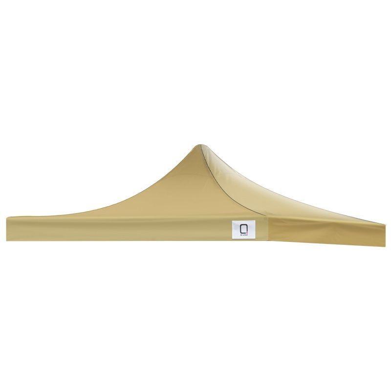 Lona Oxford Engomada Para Toldo Plegable 3x3 MTS Beige Impermeable-0