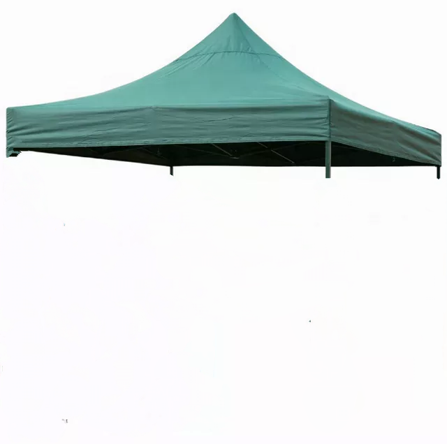 Lona Oxford Engomada Para Toldo Plegable 2x2 MTS Verde Impermeable-0