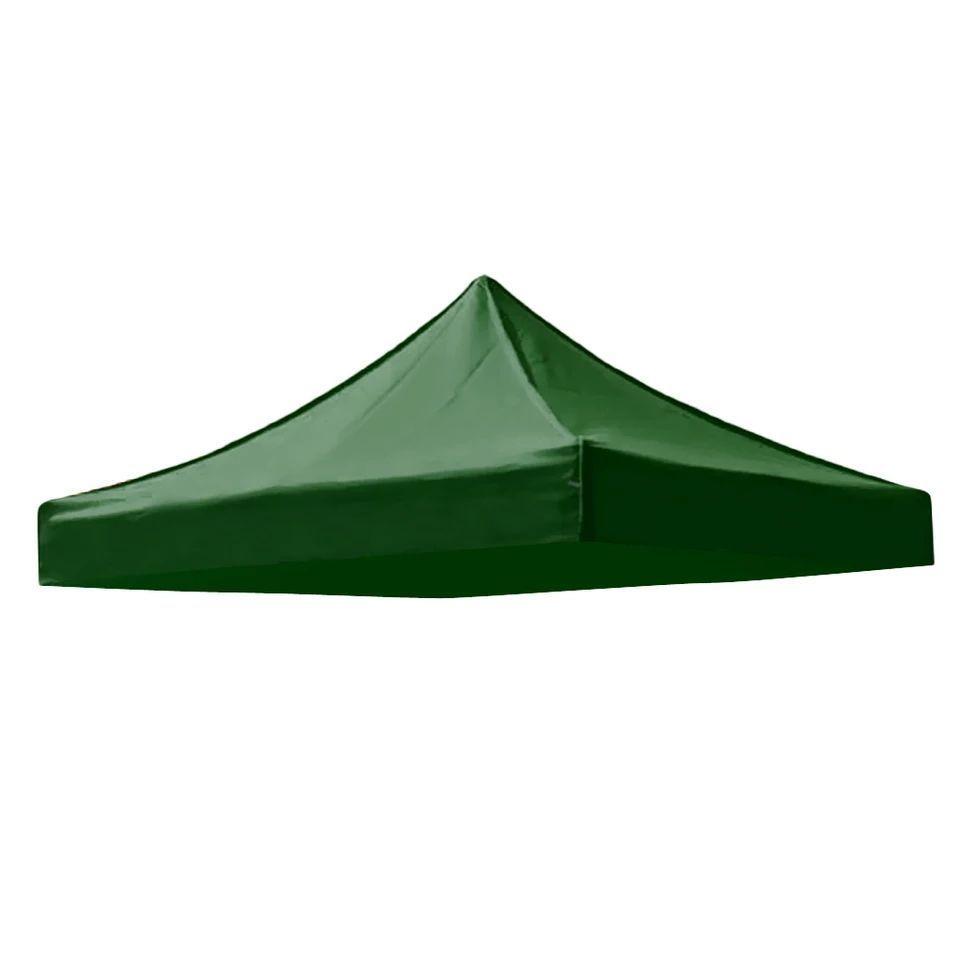 Lona Oxford Engomada Para Toldo Plegable 2.5 x 2.5 MTS  verde Impermeable-1