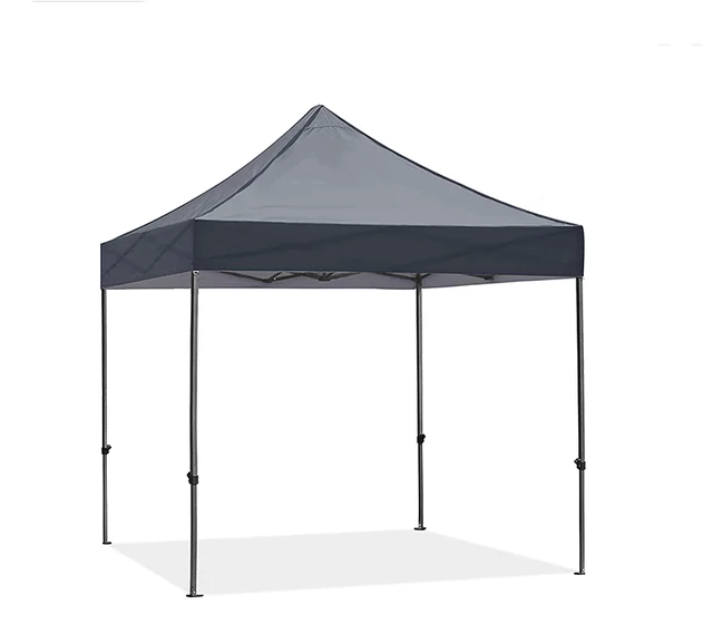 Toldo Plegable 2x2 MTS Lona Oxford engomada Negra Impermeable-0