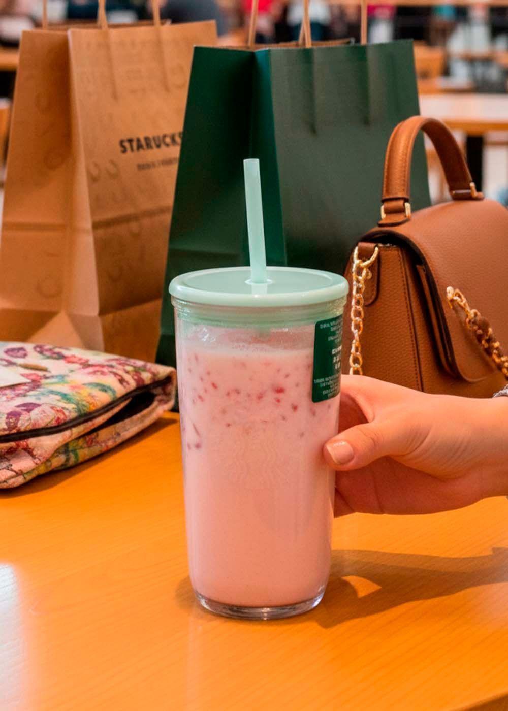 Starbucks Botella Vidrio Reciclado 470 mL-0