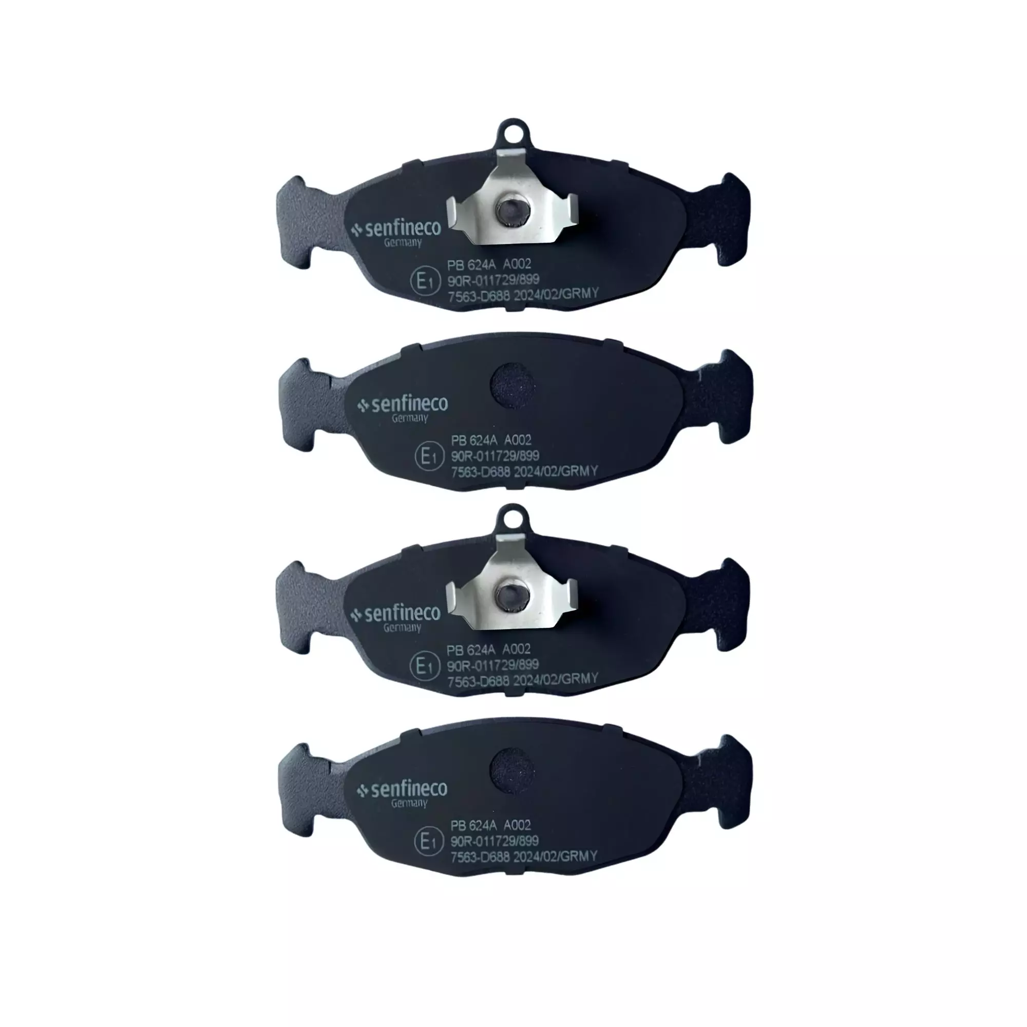 Pastillas de freno Delanteras Chevrolet Corsa 1.41.6 1996-2011 Senfineco Alemanas-2