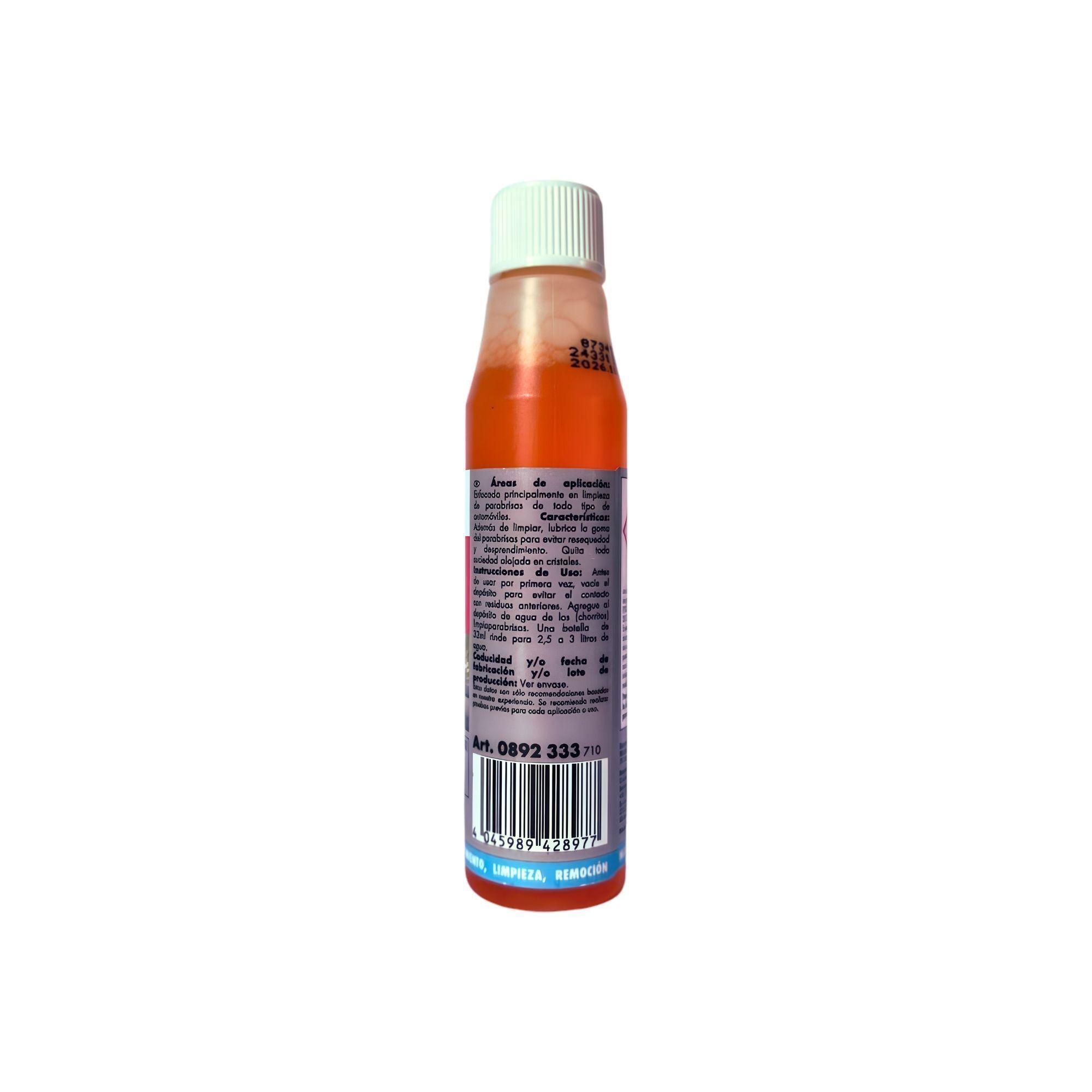 Liquido concentrado limpia parabrisas 32ml Rinde 4lts Wurth-2