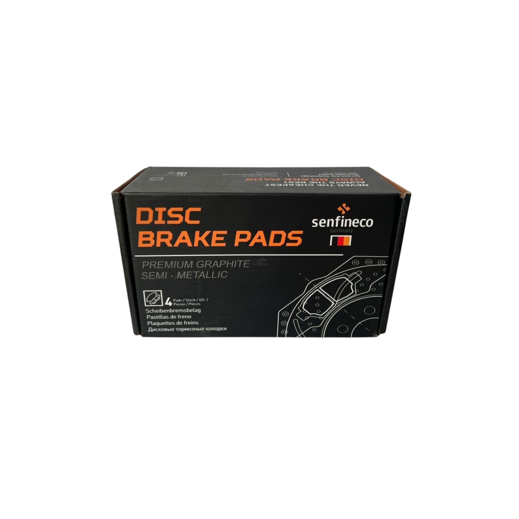 Pastillas de freno Delanteras Kia Sportage 2.0 2010-2019 Senfineco Alemanas-4