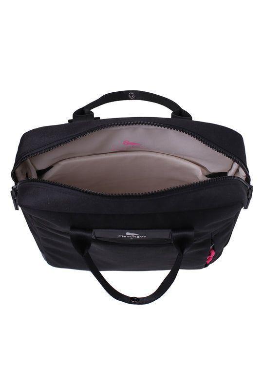 MOCHILAS FLAMINGOS - NEW EAGLE MELANGE NEGRA-4