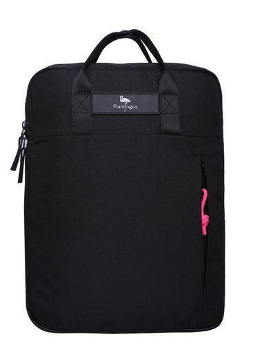 MOCHILAS FLAMINGOS - NEW EAGLE MELANGE NEGRA-0