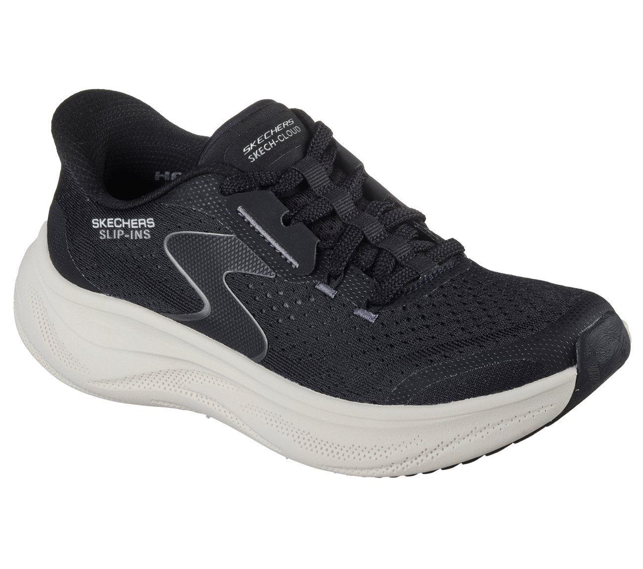 Zapatillas Mujer Slip-ins Skech Cloud Plush H Negro Skechers-3