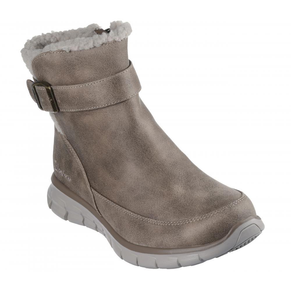 Bototos Mujer Synergy Diva Lane Beige Skechers-5