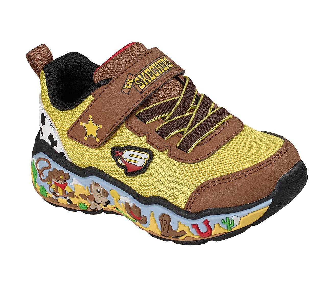 Zapatillas Skechers Niño - Play Scene Café-4