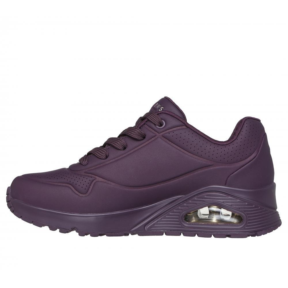 Zapatillas Mujer Uno Burdeo Wi Skechers-3