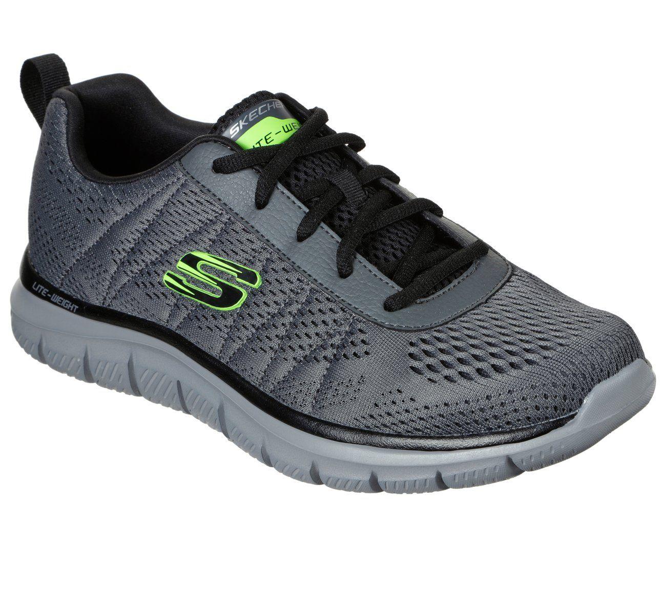 Zapatillas Hombre Track Moulton Gris Skechers-3