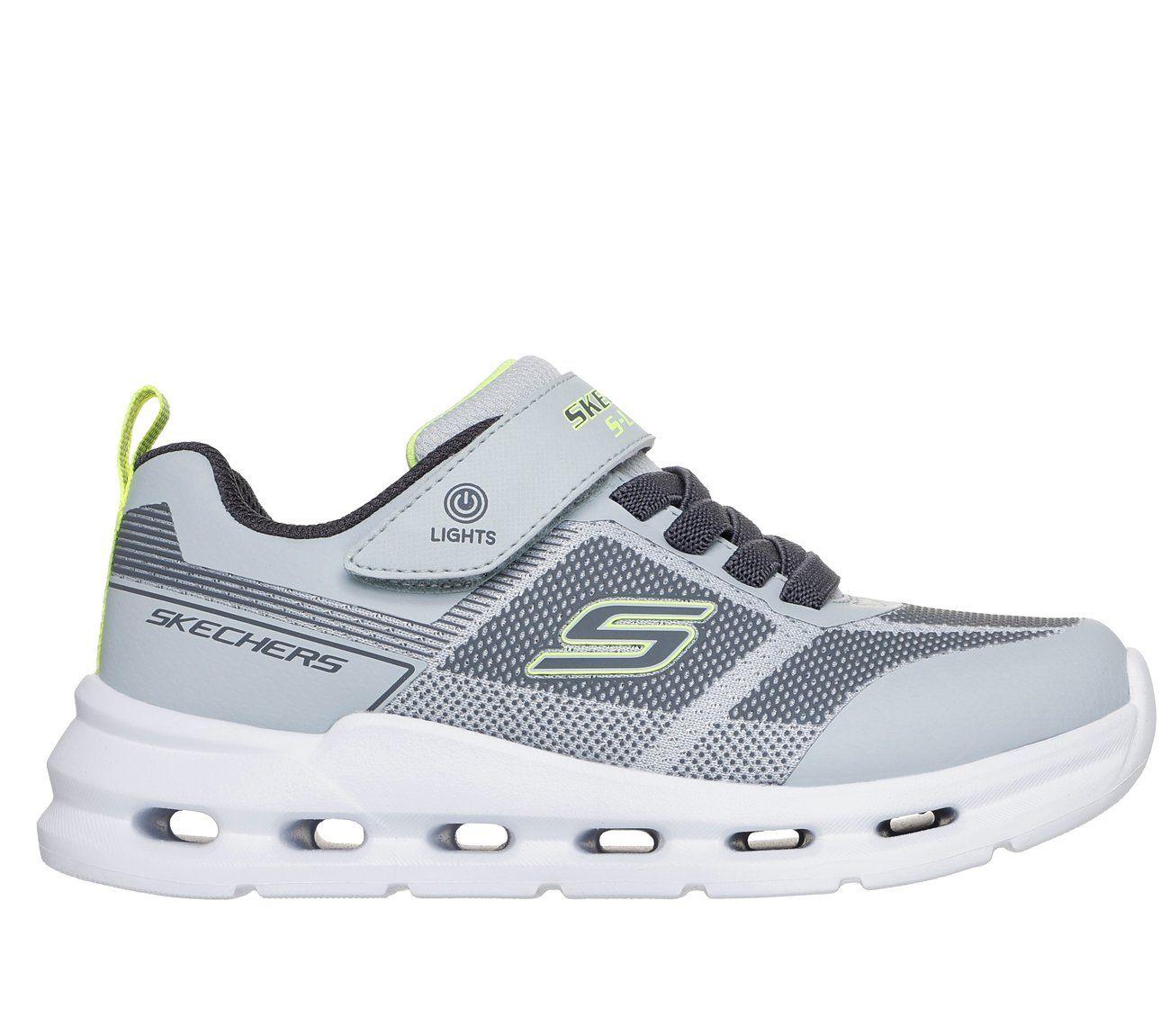 Zapatillas Niño Glide-Step Lights Gris Skechers-0