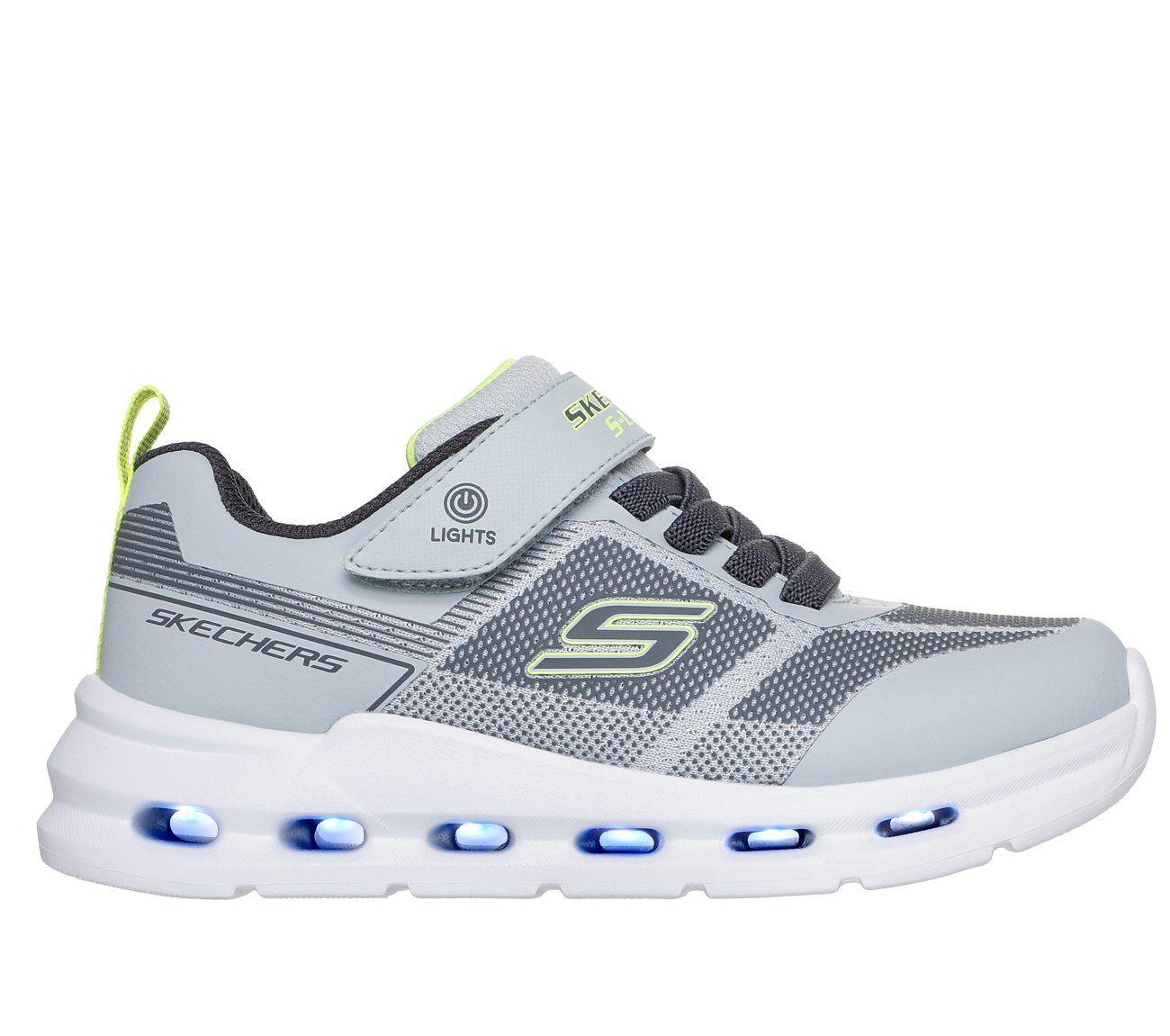 Zapatillas Niño Glide-Step Lights Gris Skechers-4