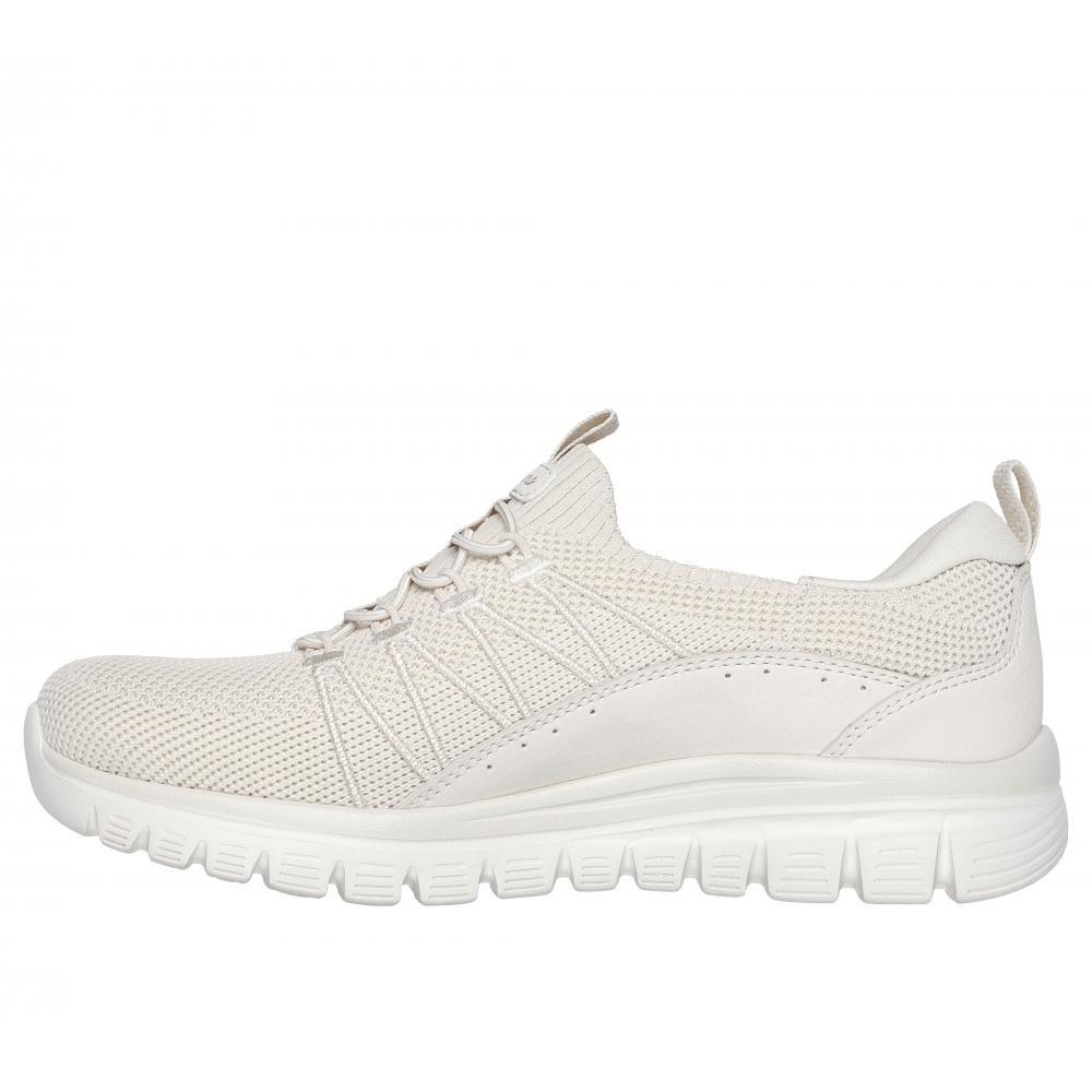 Zapatilla Mujer Graceful Picture Perfect Beige Skechers-3