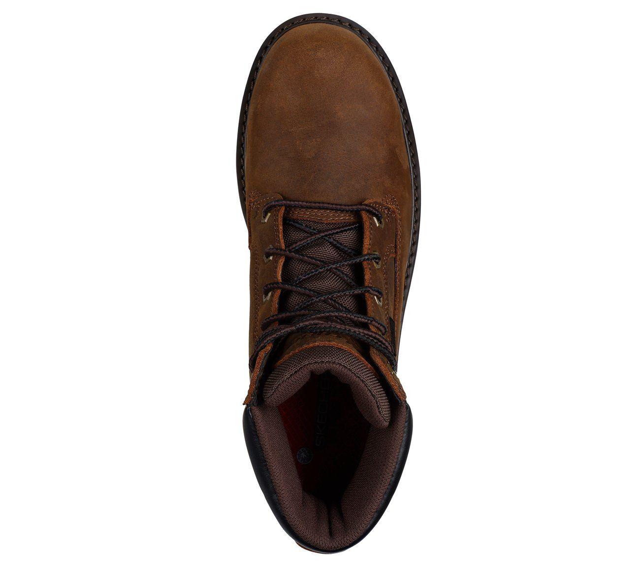 Botines Hombre Longrider Café Skechers-1