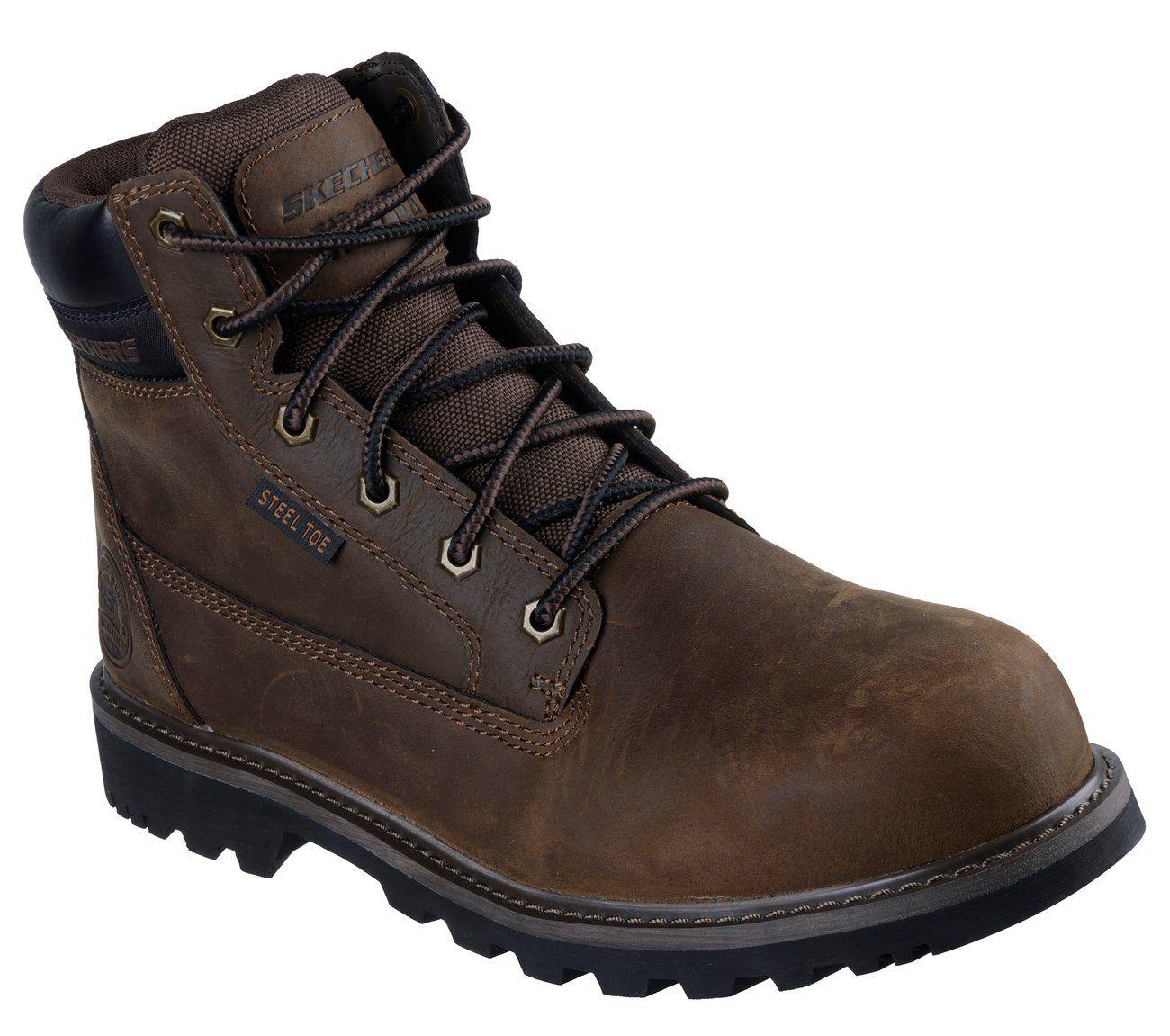 Botines Hombre Longrider Café Skechers-3