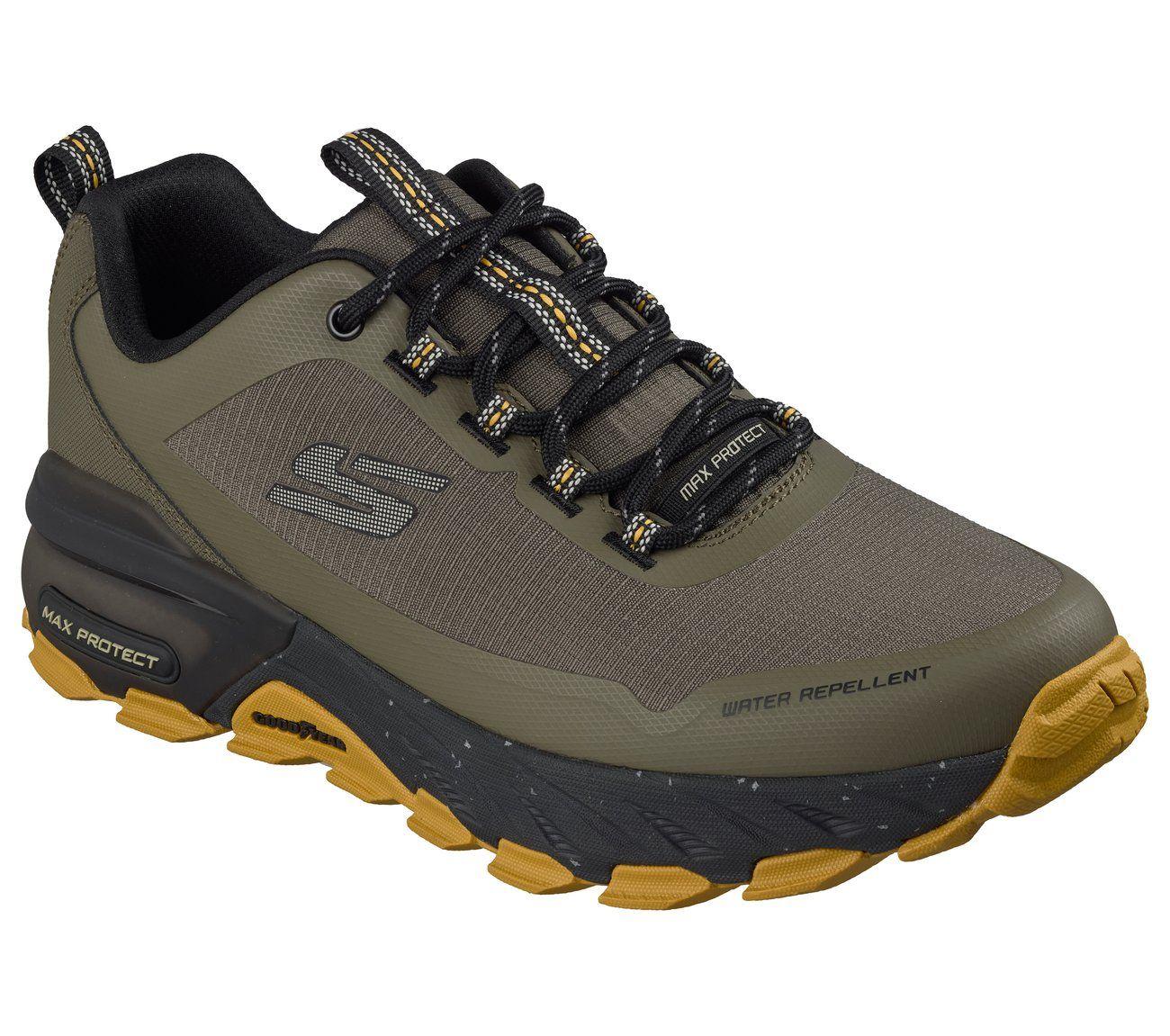Zapatillas Hombre Max Protect Verde Oliva Skechers-3