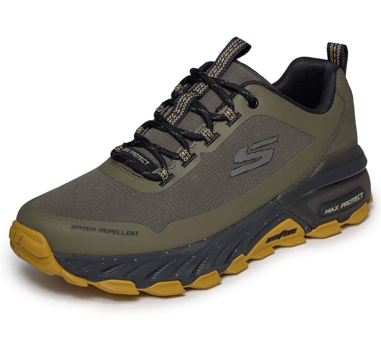 Zapatillas Hombre Max Protect Verde Oliva Skechers-4