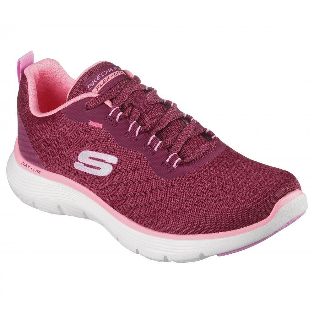 Zapatilla Mujer Flex Appeal 5.0 Rojo Skechers-4