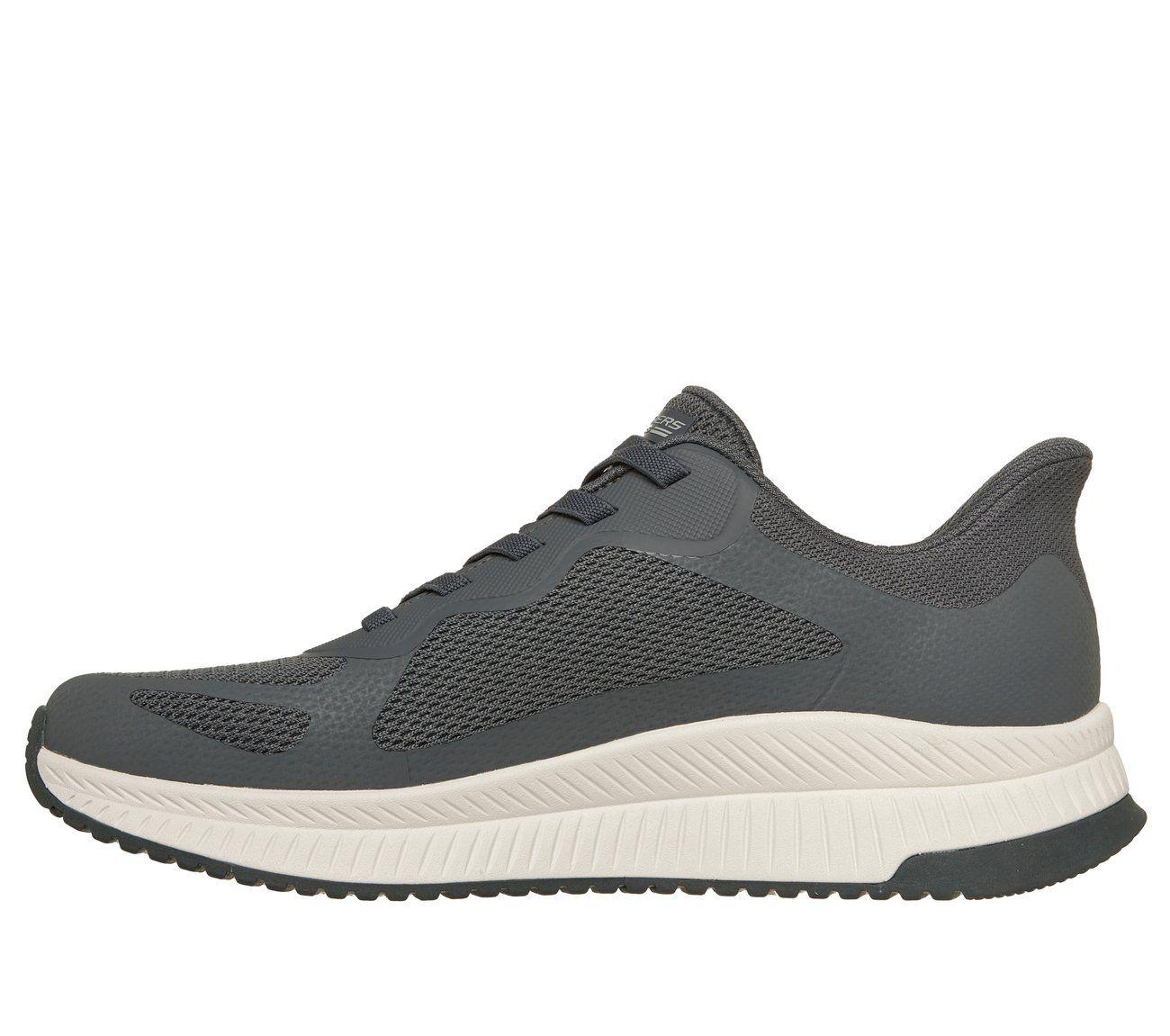 Zapatillas Hombre Slip-ins Bobs Squad 4 Gris Skechers-5