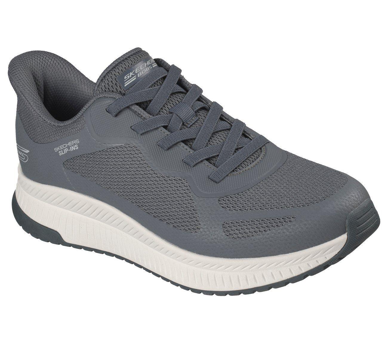 Zapatillas Hombre Slip-ins Bobs Squad 4 Gris Skechers-3
