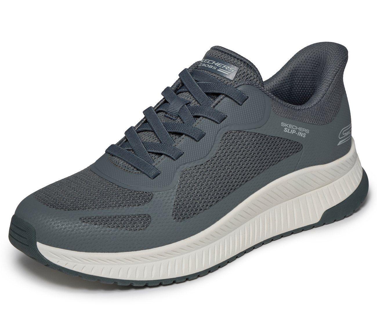 Zapatillas Hombre Slip-ins Bobs Squad 4 Gris Skechers-4