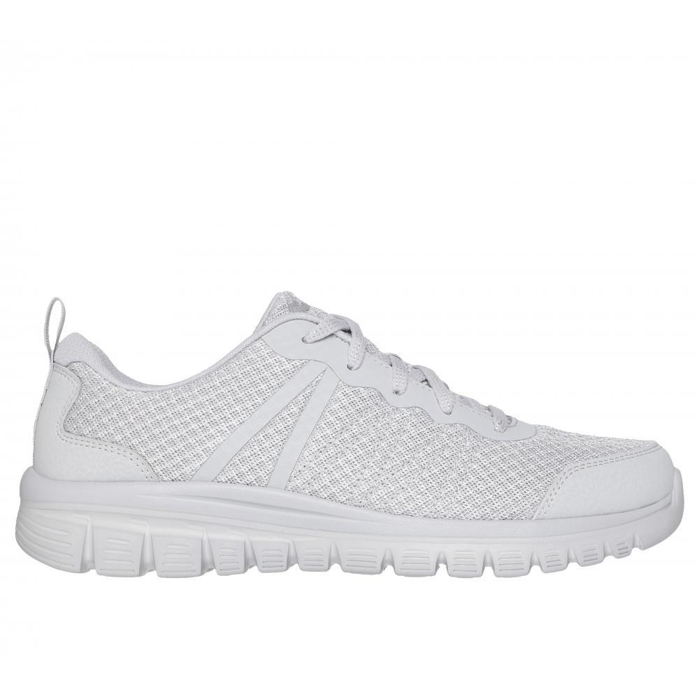 Zapatilla Mujer Graceful Gris Skechers-0