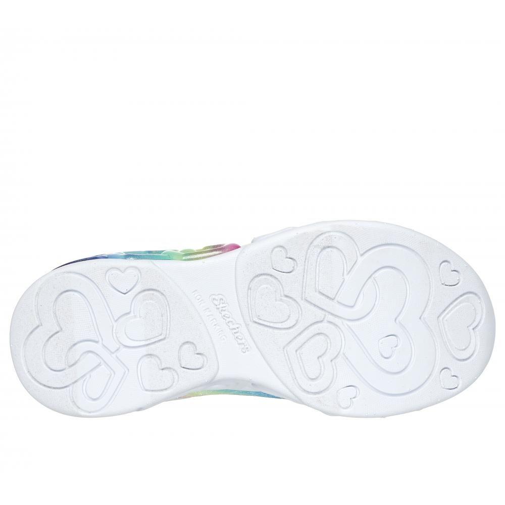 Zapatilla Niña Skechers Slip-ins: Infinite Heart Lights Gris-2